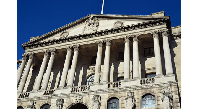 Bank of England on Threadneedle Street