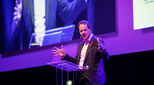CIPD Chief Executive Peter Cheese on stage in Manchester delivering speech