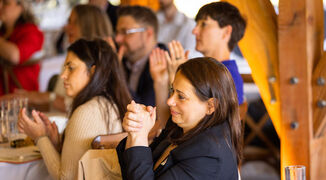 Guests at the Innovation Festival for Global Working in Lamberhurst Kent