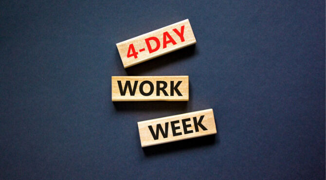 4-day work week symbol
