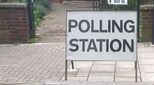 Polling station and way in