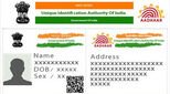 Image of a sample Aadhaar Card
