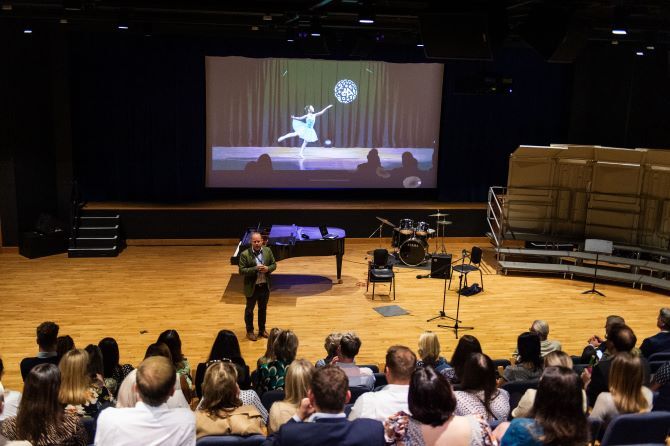 Image of ACS stage during open day