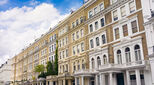 Apartment building in Kensington, London