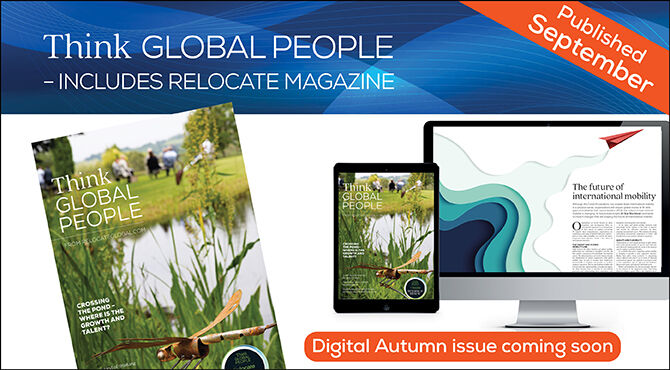 Think Global People Autumn 2021 issue out soon