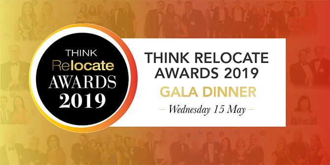 Think Relocate Awards 2019 Gala Awards Dinner