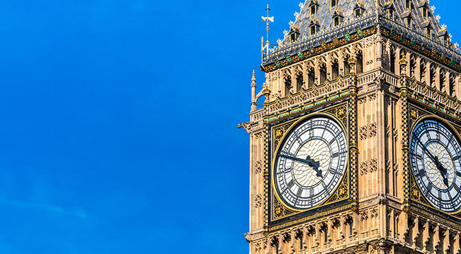 Big Ben at the UK Houses of Parliament
