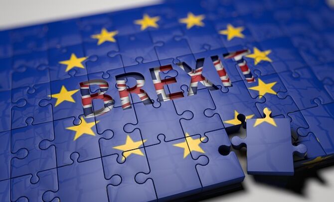 Image of EU and UK jigsaw