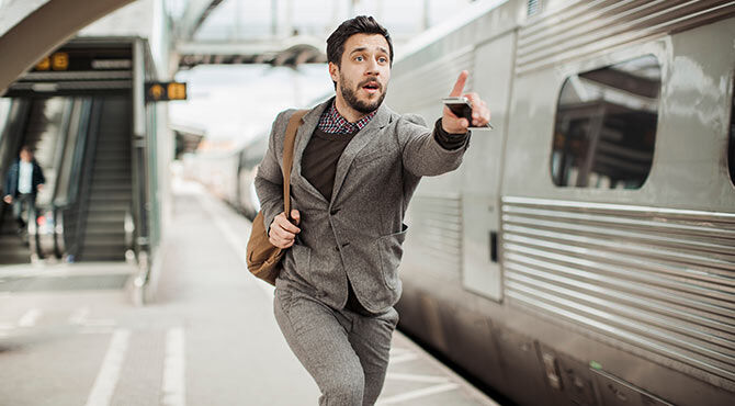 Man in the UK running illustrates article titled Official figures confirm exodus of EU workers from UK