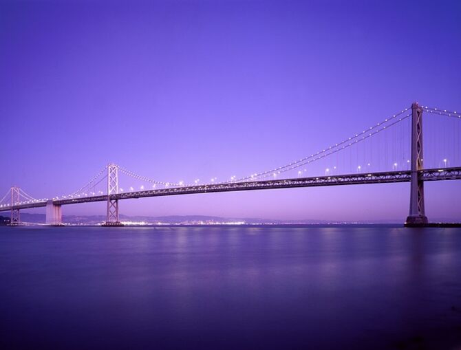 Illuminated bridge