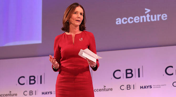 CBI conference Carolyn Fairbairn