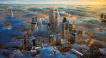 city of London skyscape