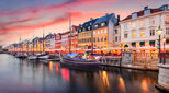 Danish capital of Copenhagen, canal