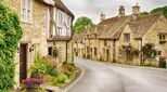 Photo of stone houses in the Cotswalds illustrates a September 2017 article about UK house price increases and more mortgage options