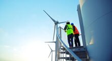 wind-turbine-engineers-stock-image