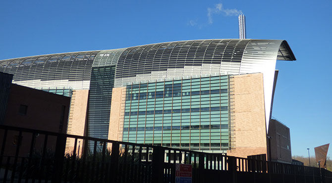 Photo of the Francis Crick Institute in London