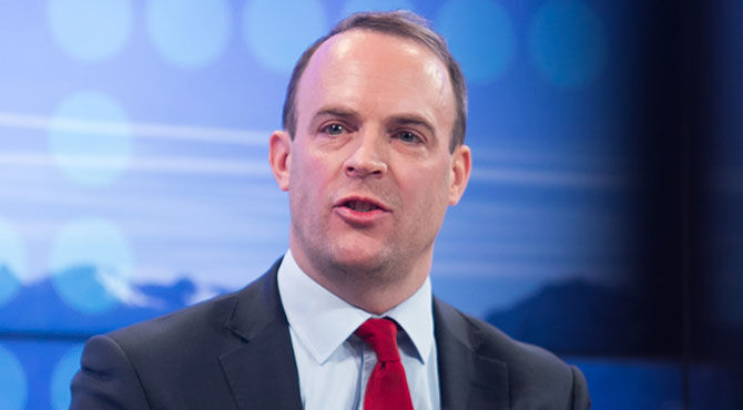 Dominic Raab, Brexit Secretary