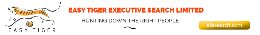 Easy Tiger Executive Search In Text banner