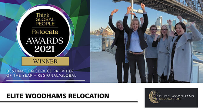 Winner of the 2021 Relocate Award for Destination Service Provider of the Year – Regional/Global