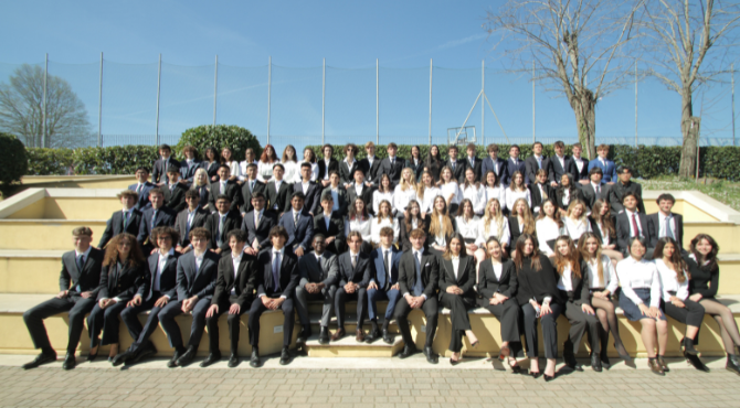 Impington International College students celebrate IB success