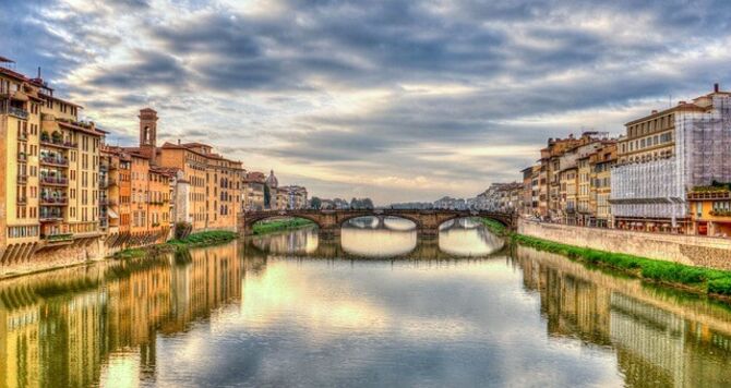 Bridge over River Arno in Florence