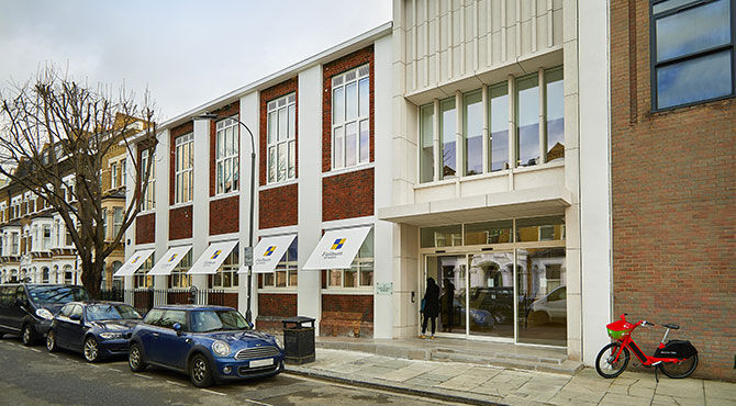Fulham School - West London - school entrance
