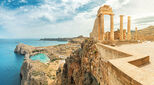 Acropolis of Lindos, Rhodes Island, Greece