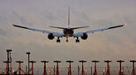 London is in the top 3 of most visited locations, behind Hong Kong and Bangkok. Photo of a plane at Heathrow Airport