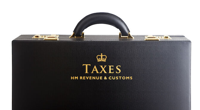 HMRC, black case