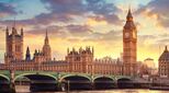 landscape image of the Houses of Parliament in the distance