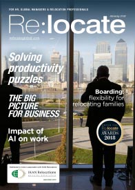 IKAN sponsors Relocate Global magazine January 2018