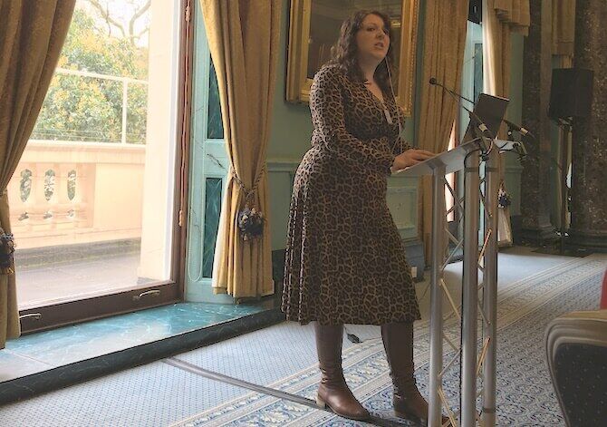 Lauren Toure at the IoD for IWD