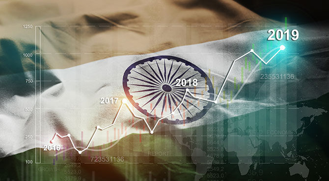 India economy graphic