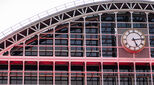 Image of clock on Manchester Central