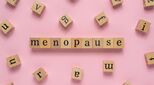 Menopause word on wooden block