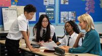 classroom-students-teacher-stock-image