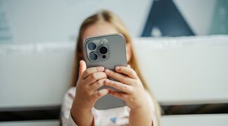 child-phone-technology-stock-image