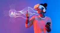 ai-headset-tech-stock-image