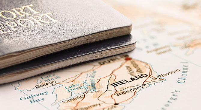 Ireland and passport