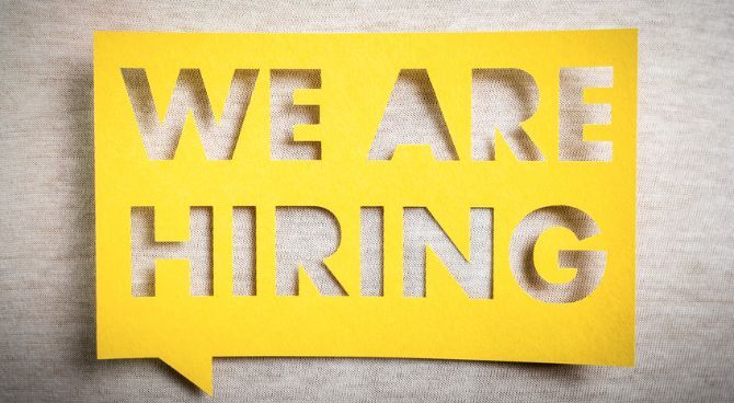 We are hiring
