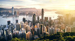 Hong Kong skyline and harbour