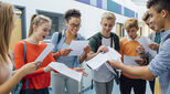 Predictions for this year's GCSE results reveal mixed fortunes, with a slight increase in uptake, but criticism of the tougher exams