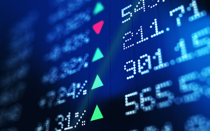 Commodity price board