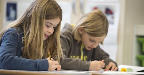 Study time at The International School of Zug and Luzern