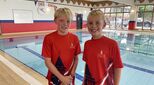 JJ and James swimmers