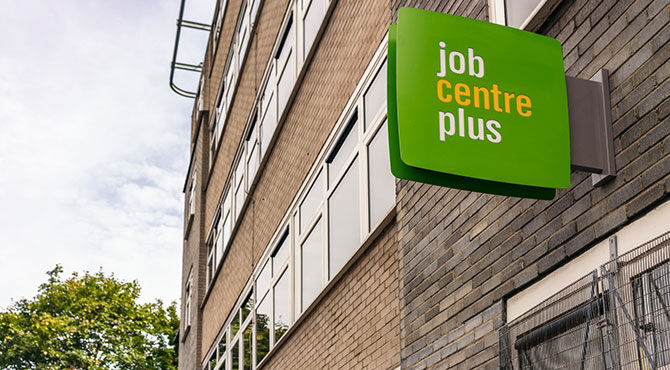 Job Centre building external image