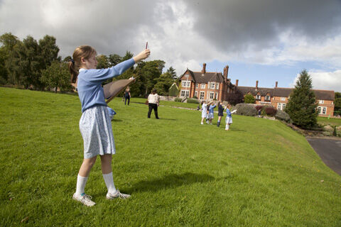 Outdoors at Kent College Pembury