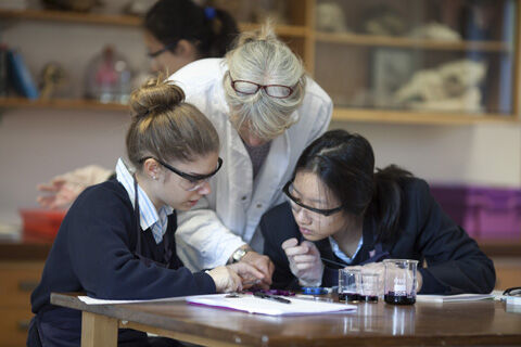 Science Class at Kent College Pembury