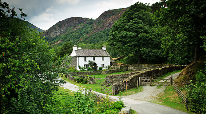 A remote house in the Lake District
