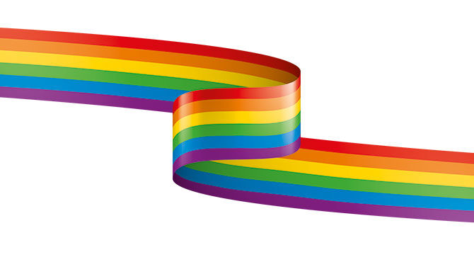 LGBG flag in a loop